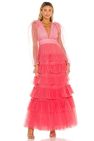 millennial pink dress Payton Maxi Dress - Millennial Pink