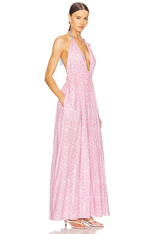 LoveShackFancy Love Dress in Pink