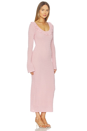 LoveShackFancy Tawnie Dress in Pink