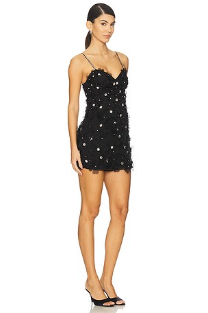 LoveShackFancy Ambessa Dress in Black