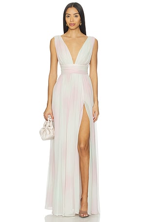 LoveShackFancy Madeleine Dress in Pink. Size 8. Also