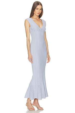 LoveShackFancy Tayleen Dress in Lavender