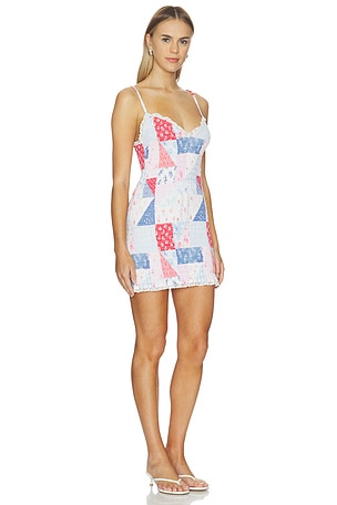 LoveShackFancy ROBE SOLIER en Multi