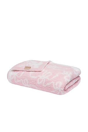 Teddy Bow Blanket LoveShackFancy