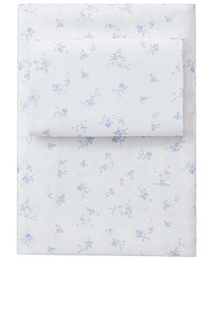 Twin Garden Bow Printed Sheet Set 1 Pillow Case LoveShackFancy