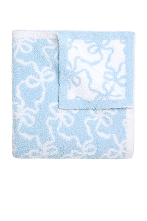 Teddy Bow Blanket LoveShackFancy