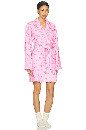 LoveShackFancy Indie Robe in Pink. Size M/L. Also