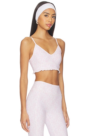 LoveShackFancy Erza Bra in White. Size XXS. Also