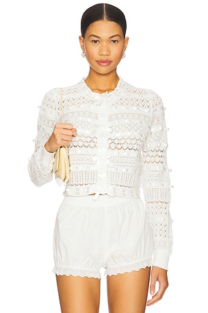 Roselline Cardigan LoveShackFancy