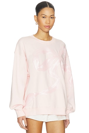 LoveShackFancy Palo Pullover in Pink