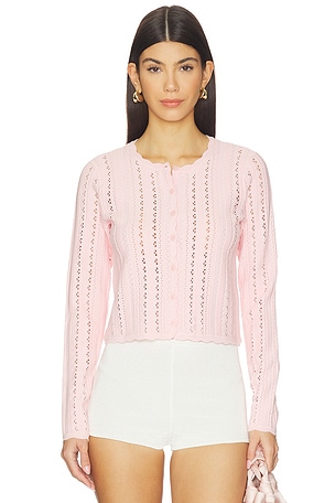 Peridot Cardigan LoveShackFancy