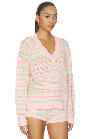 LoveShackFancy Marlieanna Pullover in Pink