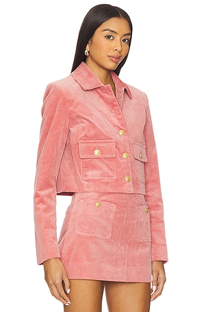 LoveShackFancy Aylin Jacket in Pink