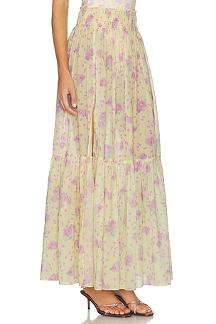 LoveShackFancy JUPE UMBER en Citron