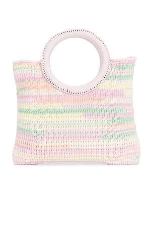 LoveShackFancy Velle Pouch in Pink