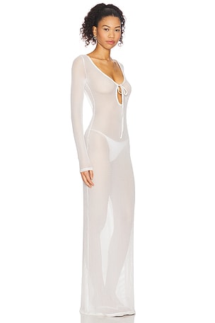 lovewave The Isola Maxi Dress in White
