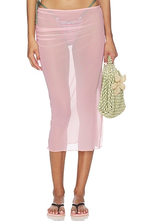 lovewave The Sterling Maxi Skirt in Pink