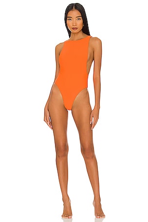 Tularosa Flirty One Piece in Coral