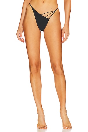 Bond Girl Bikini Bottom with Thin Criss Cross Strings Country – Monica  Hansen Beachwear