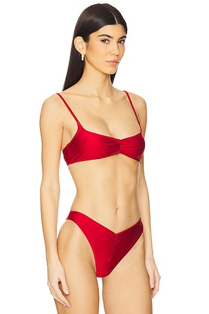 lovewave The Megara Top in Red. Size XXS. Also