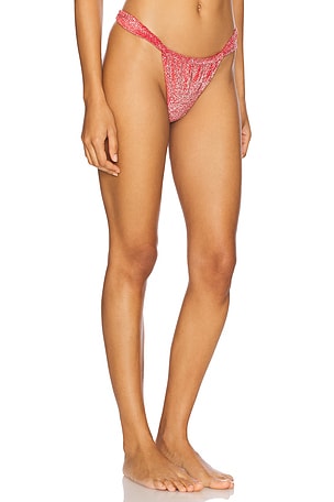 lovewave The Britten Bottom in Red. Size XS. Also