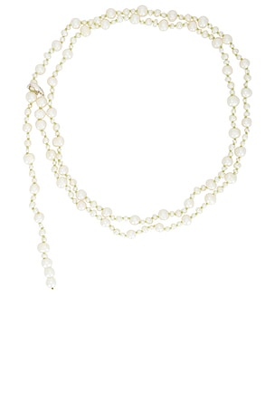 Pearl Wrap Necklace & Belt Loren Stewart