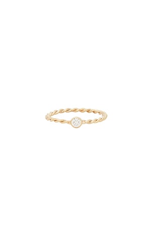 Spiral Diamond Band Ring Loren Stewart