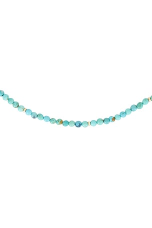 Loren Stewart Turquoise Fortune Necklace in Blue