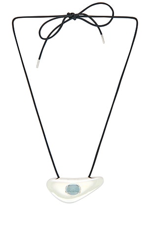 Modernist Cord Pendant Necklace Loren Stewart