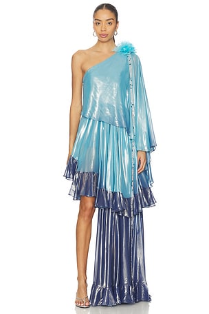 Classic Blue Dress LA FUORI