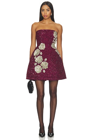 Midnight Rosette Dress LA FUORI