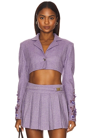 Georgiana Tweed Mini Jacket LA FUORI