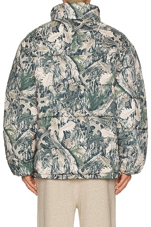 Legends Alpine Puffer Jacket in Green. Size XL/1X. Also