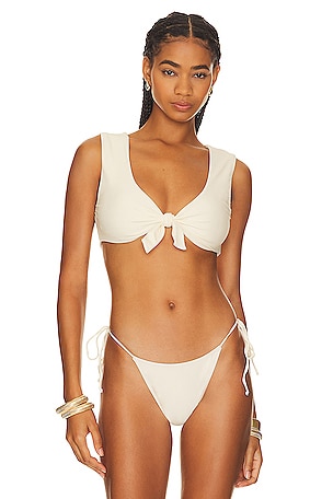 Good American 10 Ways To Wear Bikini Top in White