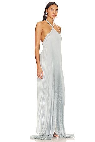 L'IDEE x REVOLVE Deesse Gown in Sage