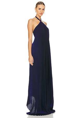 L'IDEE Deesse Gown in Navy