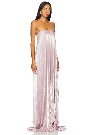 L'IDEE Black Tie Gown in Pink