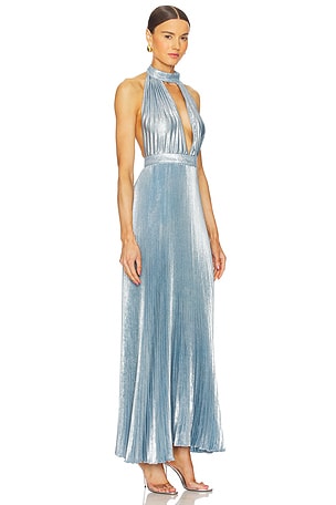 L'IDEE Chateau Gown in Blue