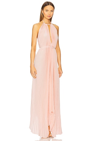 L'IDEE Boheme Gown in Blush