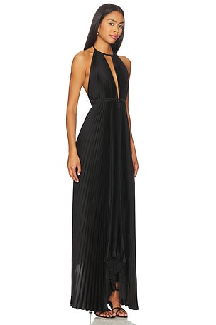 L'IDEE Boheme Gown in Black