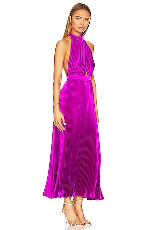 L'IDEE Renaissance Gown in Purple