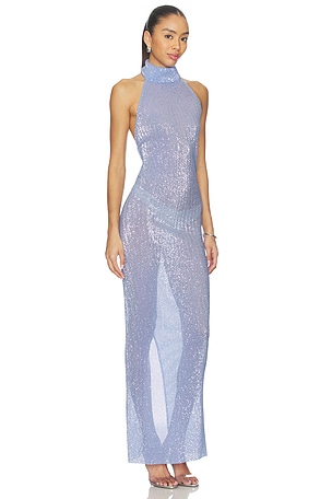 L'IDEE Casablanca Dress in Blue