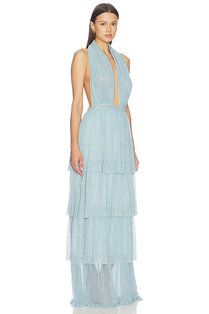 L'IDEE Nammos Gown in Baby Blue