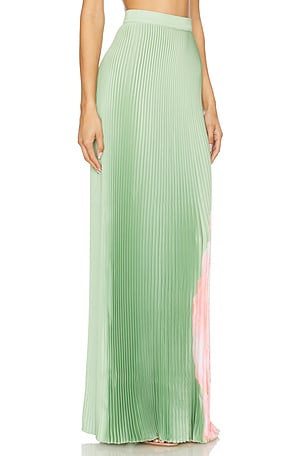 L'IDEE Gala Skirt in Green