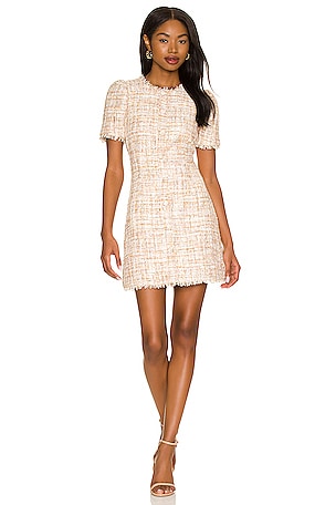 LIKELY Meredith Dress in Champagne Multi | REVOLVE