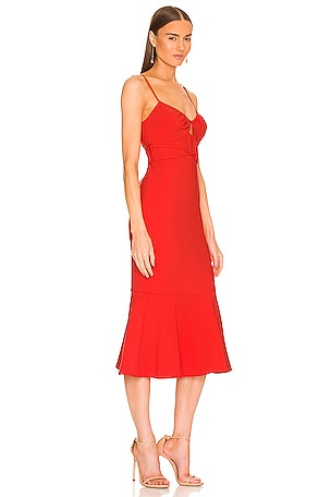 LIKELY Kiki Dress in Red