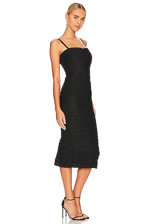 LIKELY Cole Midi Dress in Black