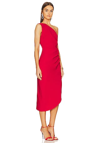 LIKELY Asha Dress in Red