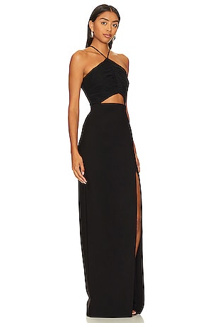 LIKELY Colby Gown in Black