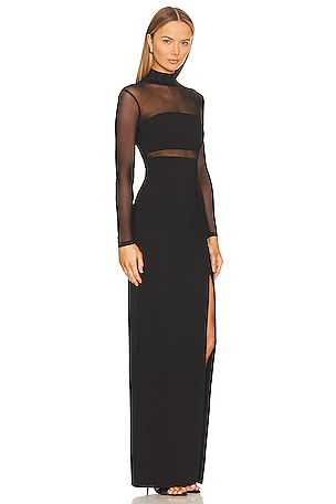 LIKELY Andie Gown in Black